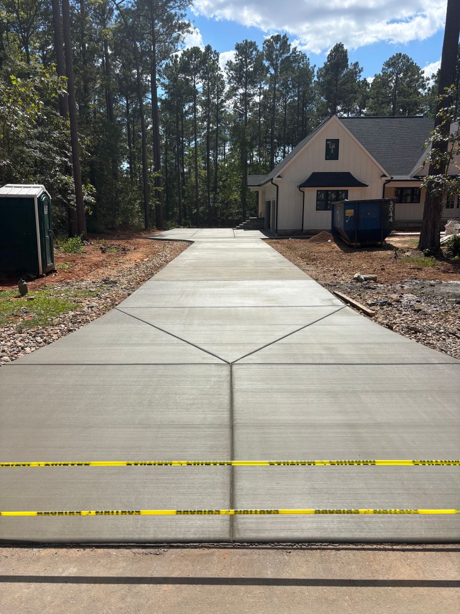 Concrete Flat Work for Baer & Sons Concrete in Greenwood County, SC