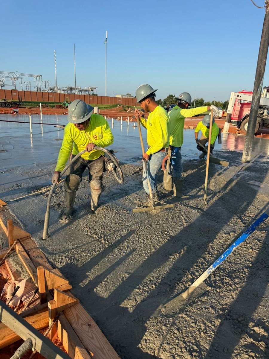 Structural Concrete for RM Concrete Construction,LLC. in Norman, , OK