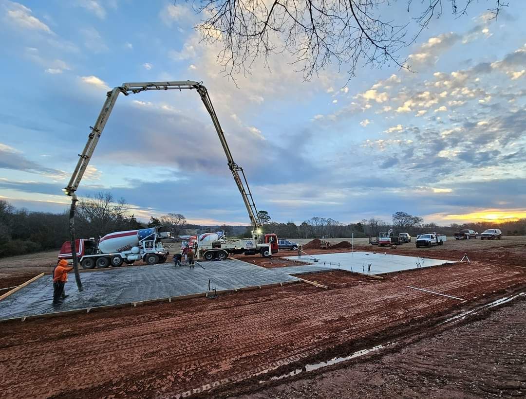 CONCRETE SLAB INSTALLATION for HAYS Property Services in Jefferson, GA