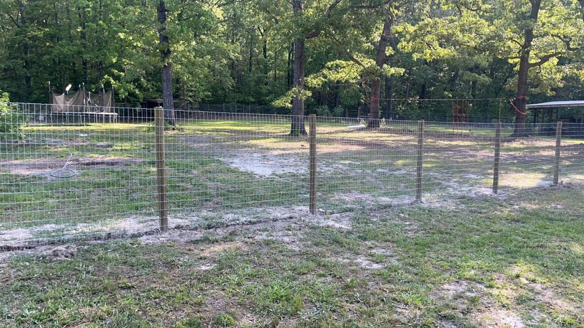 Farm fence for JB Nealy Fence in Elgin, SC