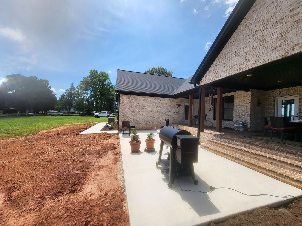 Patio Design & Construction for Miilan Construction in Boonville, NC