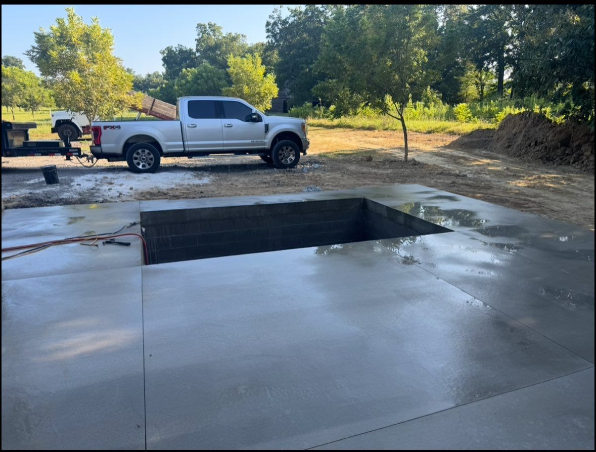 Concrete for Ramsey Concrete Construction in Covington, TN