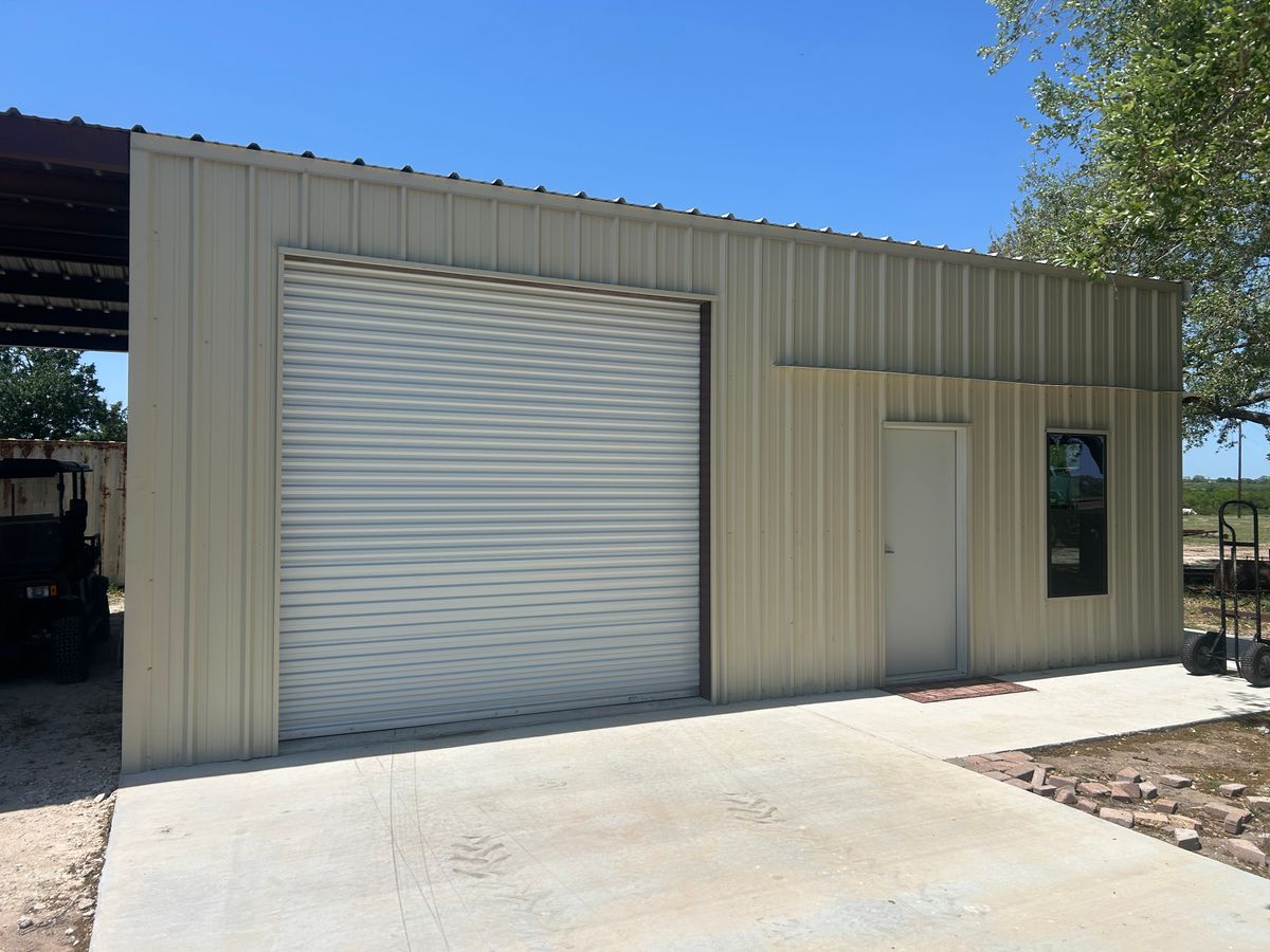 Pre-Engineered Metal Buildings for 292 Construction, LLC in Gonzales County, TX
