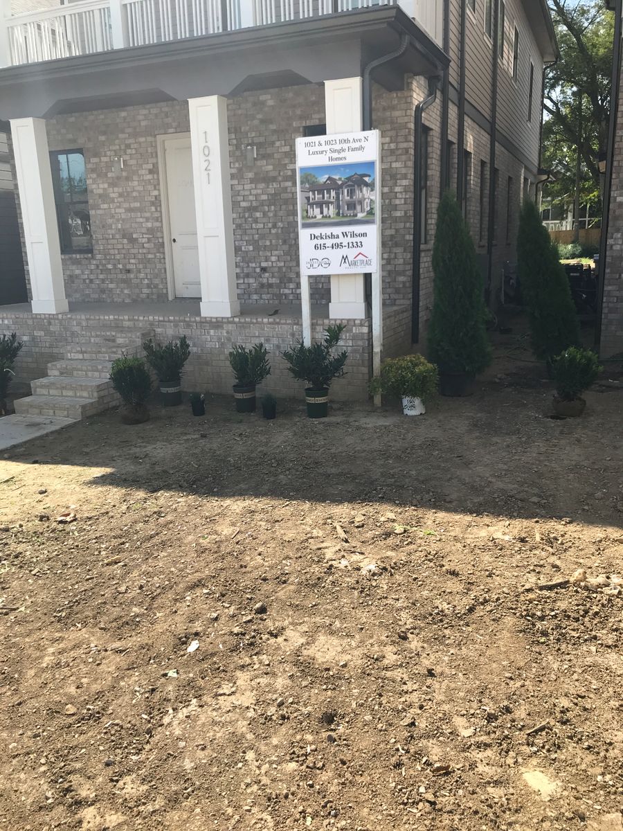 Shrub Trimming for Grass Management in Nashville, TN