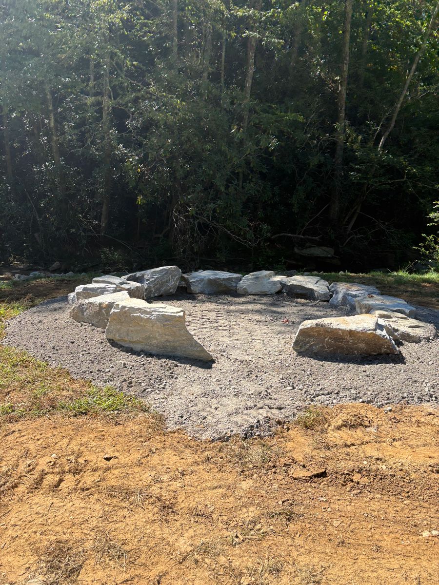 Grading for Andy's Tree Service in Zirconia, NC