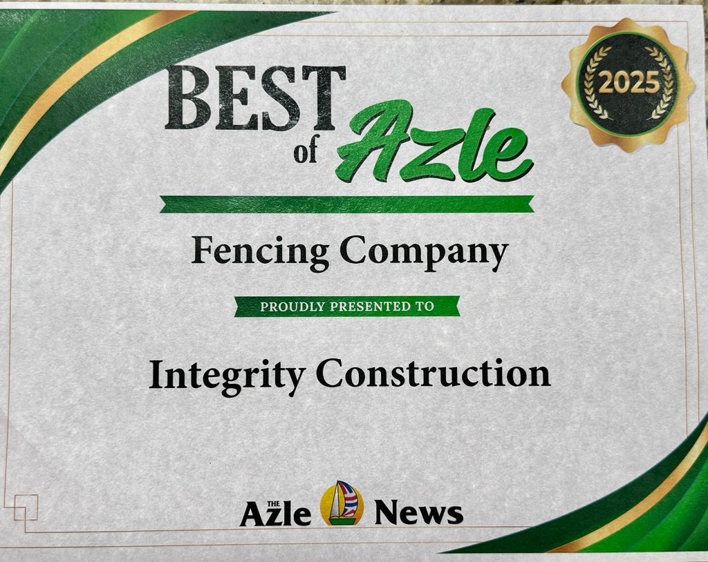 Fencing for Integrity Construction  in Azle, Texas