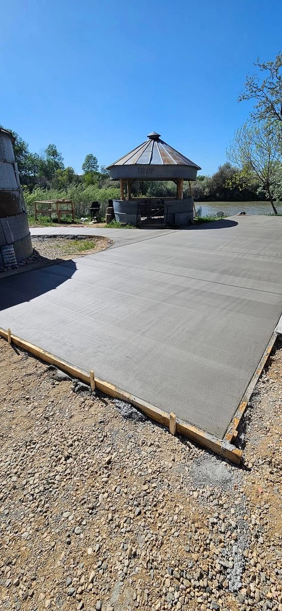 Concrete Slab Construction & Saw Cutting for Carel Contracting & Home Services LLC in Edgar, MT