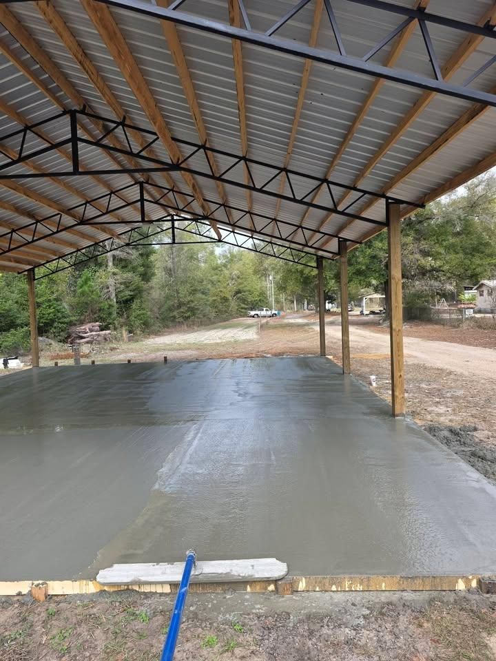 Concrete Slab Construction for Southern Boys Concrete LLC in   Hosford, FL