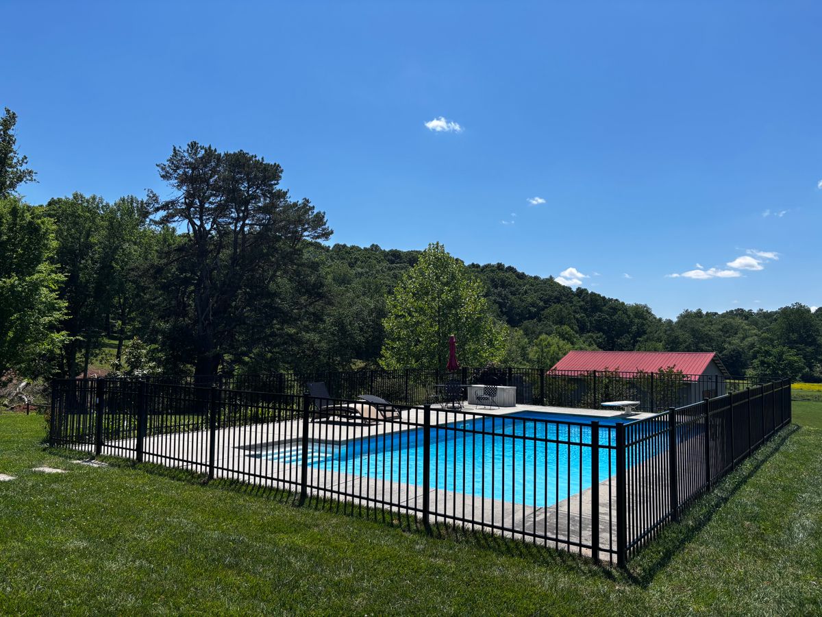 Fence installation for Alpine Fence in Dahlonega, GA