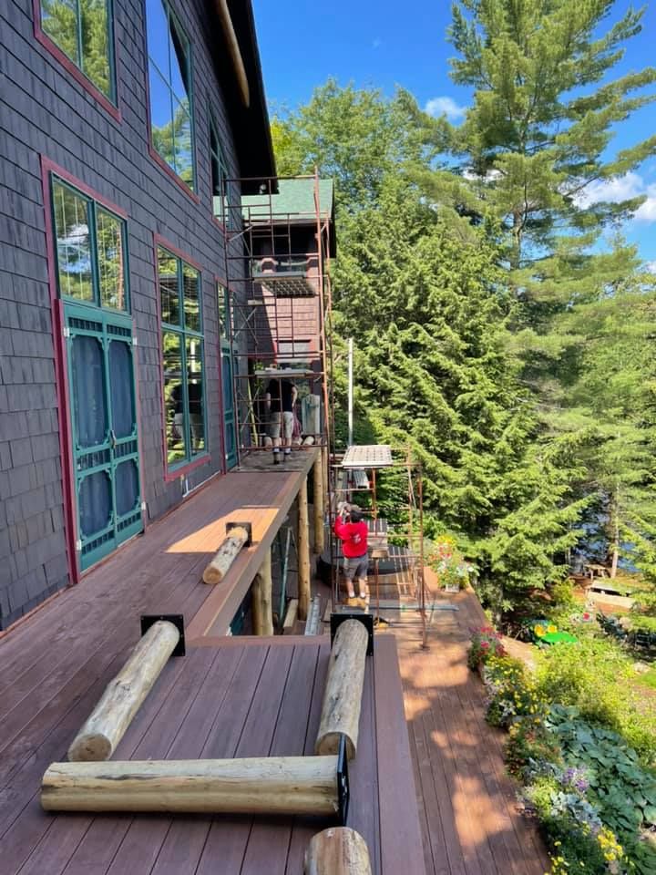 Deck & Patio Installation for Schweizer Construction in Lake Clear, NY