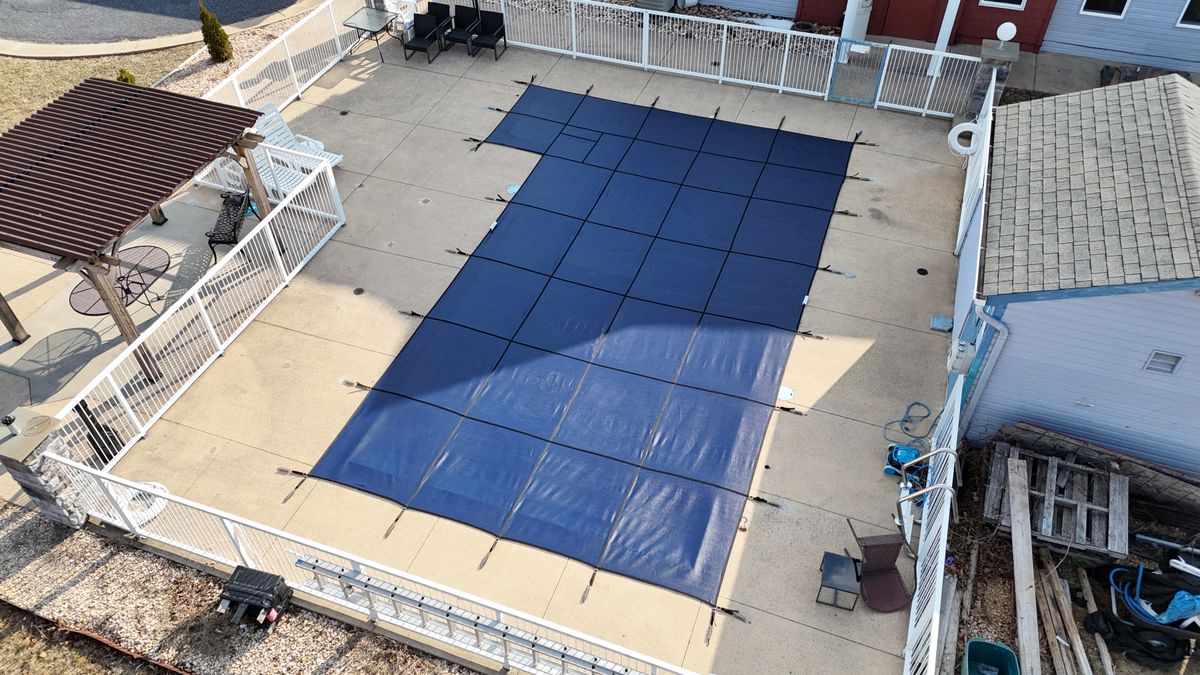 New Pool Construction for Mattox Residential Services in Augusta County, VA