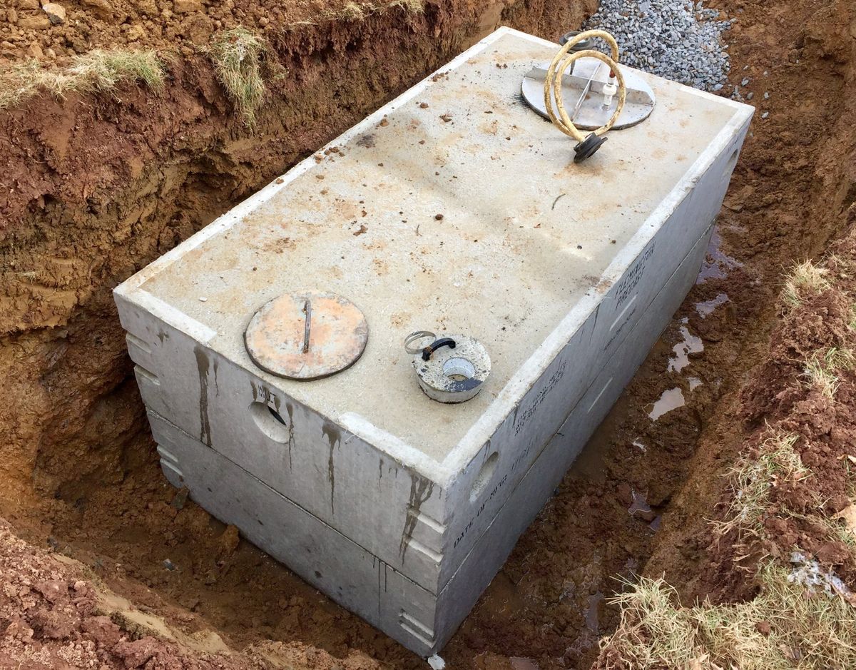 Septic Tank Installation for Troyer's Excavation in Monterey, TN
