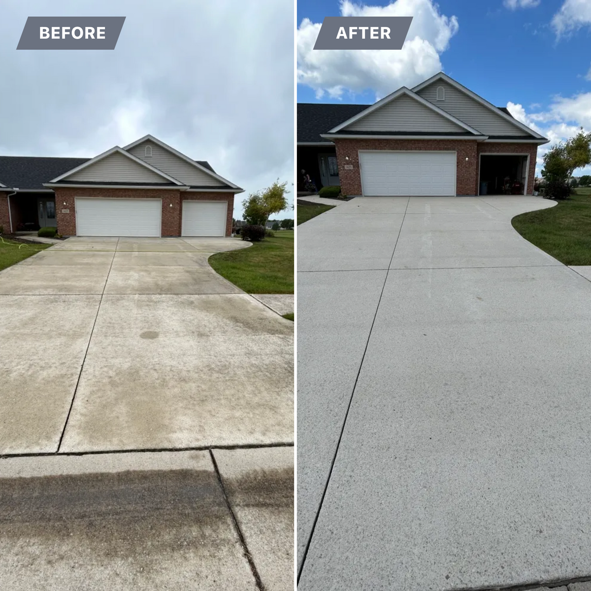 Driveway Cleaning for X-treme Pro Wash in Huntsville, OH