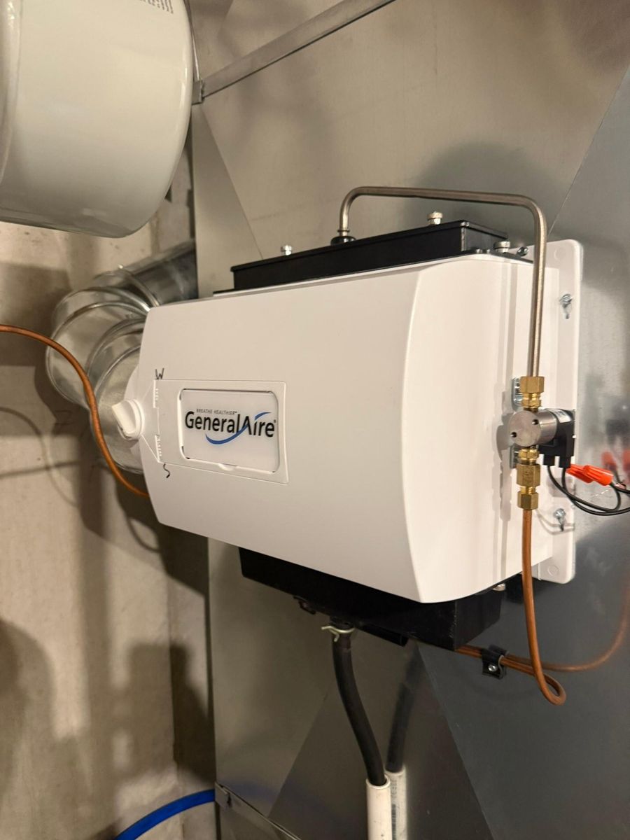 Air Quality Humidifiers and UV Lights Installs for TJS HVAC Services in Olathe, KS