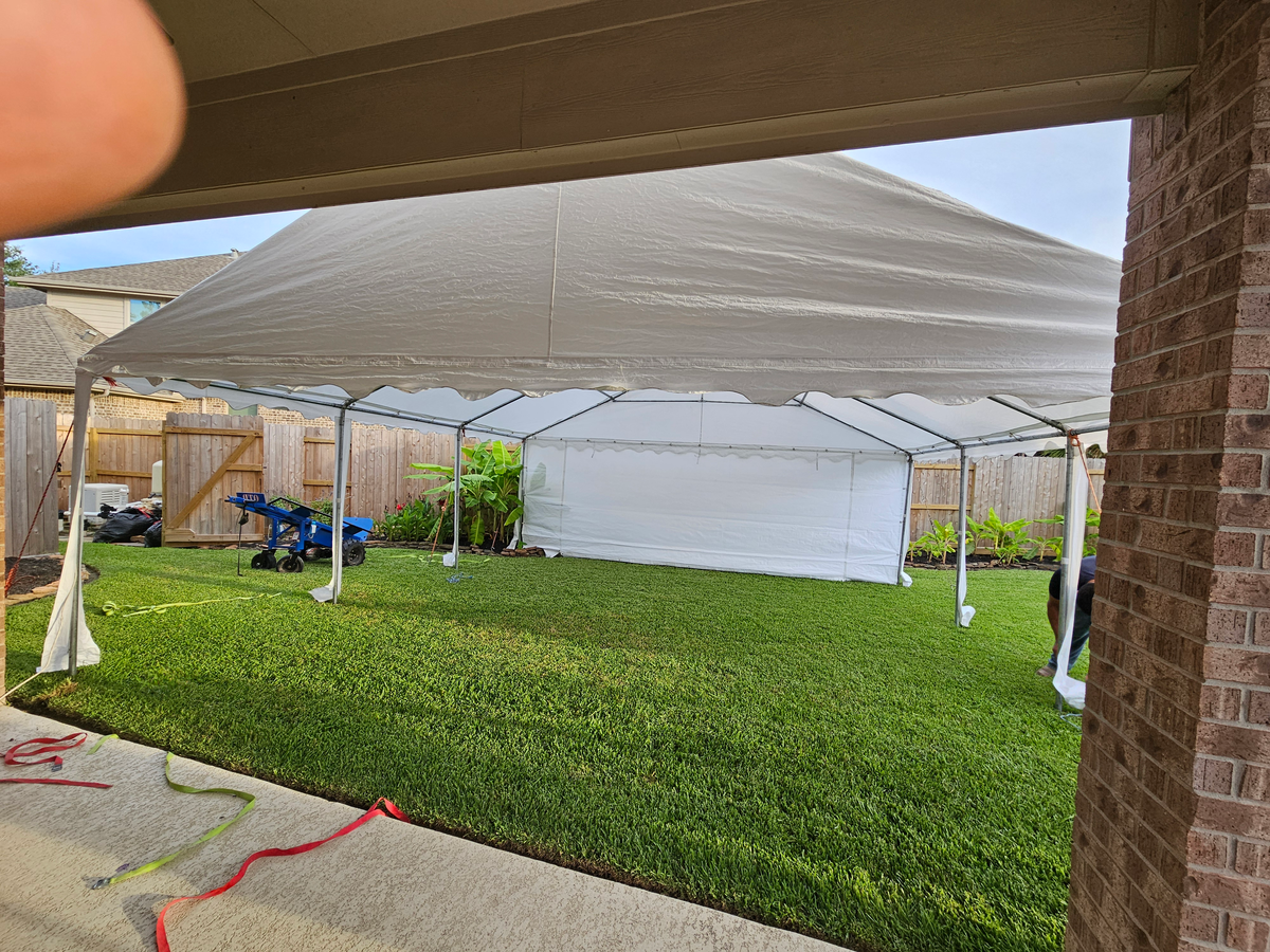 High Peak Commercal Tent Rentals for S&B Magic Rentals, LLC in Houston, TX