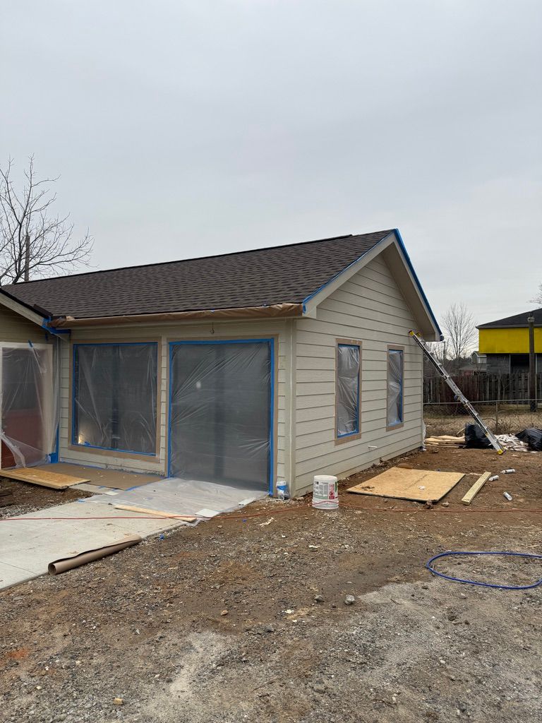 Painting for Modern Home Improvements Services LLC in Asheville, NC