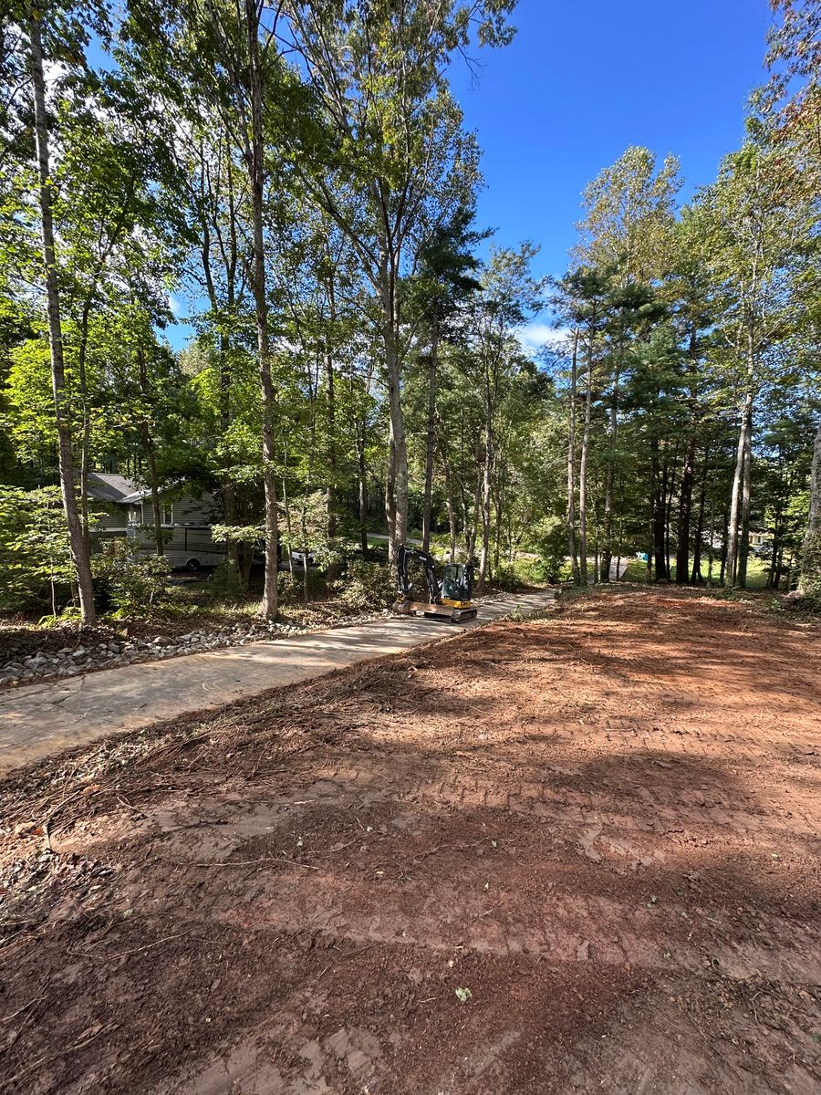 Grading for Stines and Company  in Rutherfordton, NC