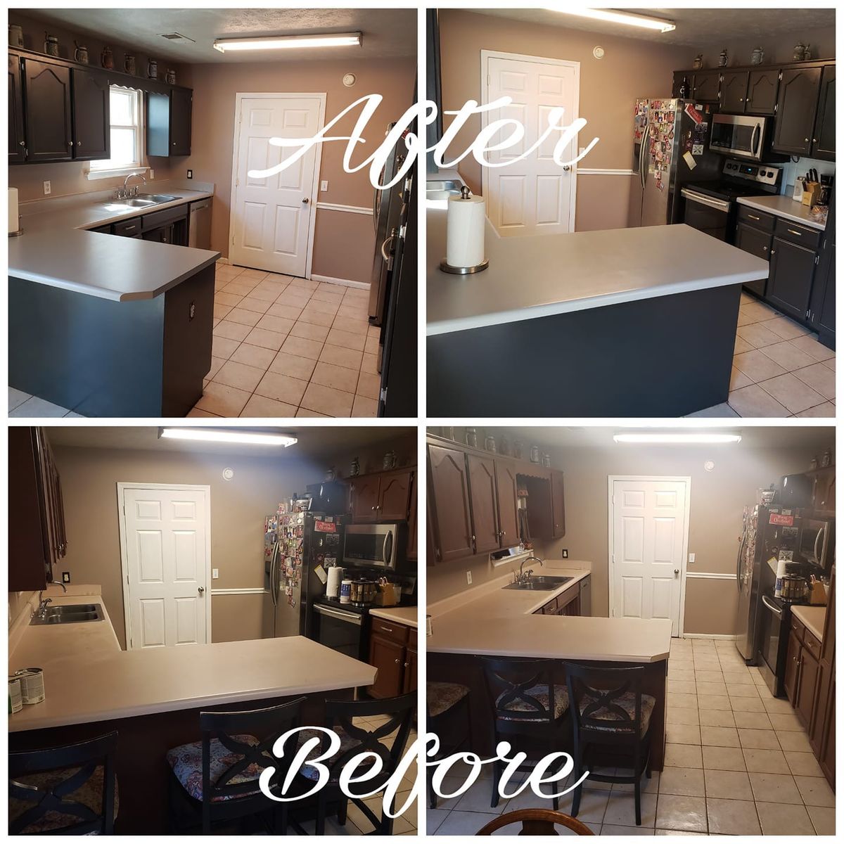 Kitchen and Cabinet Refinishing for Comptons Painting LLC in Smyrna, TN