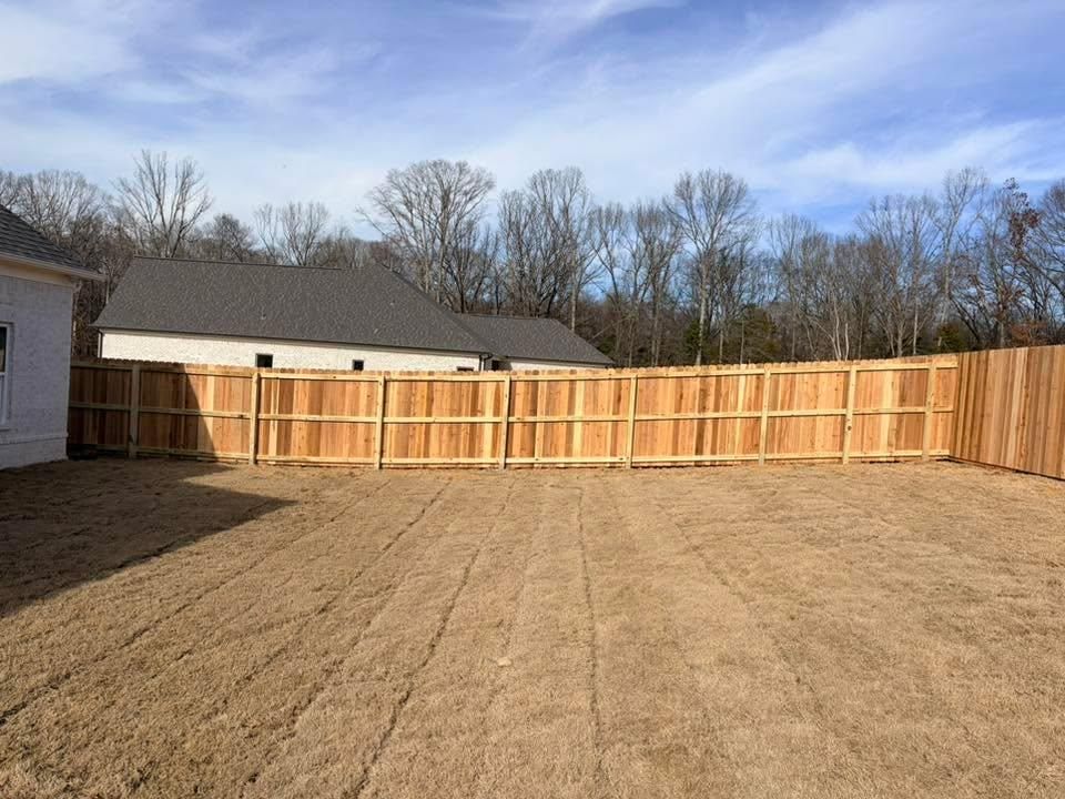 Custom Wooden Fences for Manning Fence, LLC in Hernando, MS