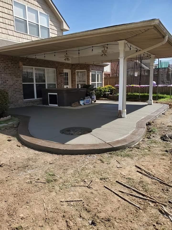 Patio Design & Installation for Sullivan Concrete in Kingston Springs, TN