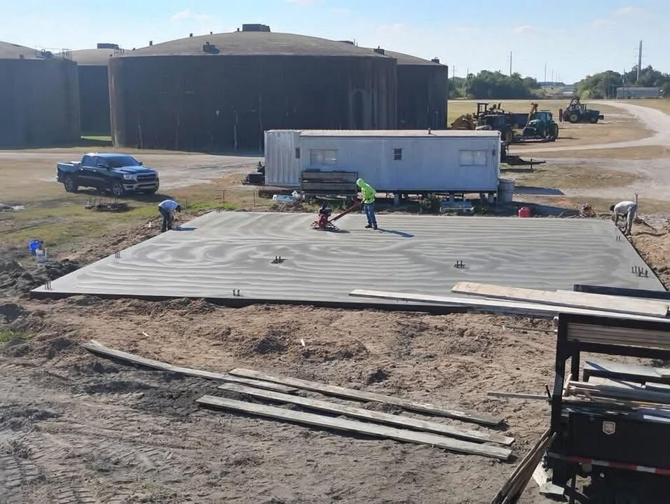 Concrete Slab Construction for All Phases Decorative Concrete in Sebring, FL