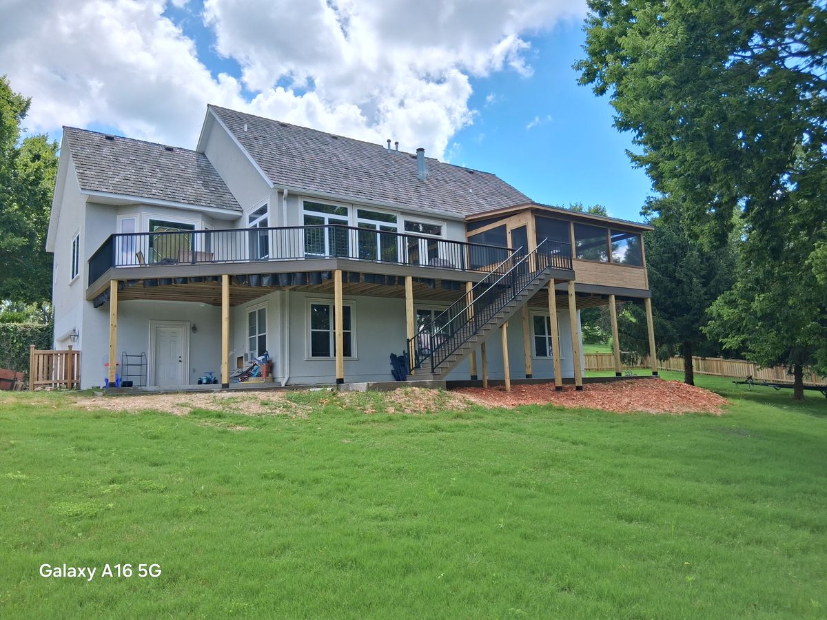 Deck and Patio Construction for NWA Custom Decks & Builds in Bentonville, AR