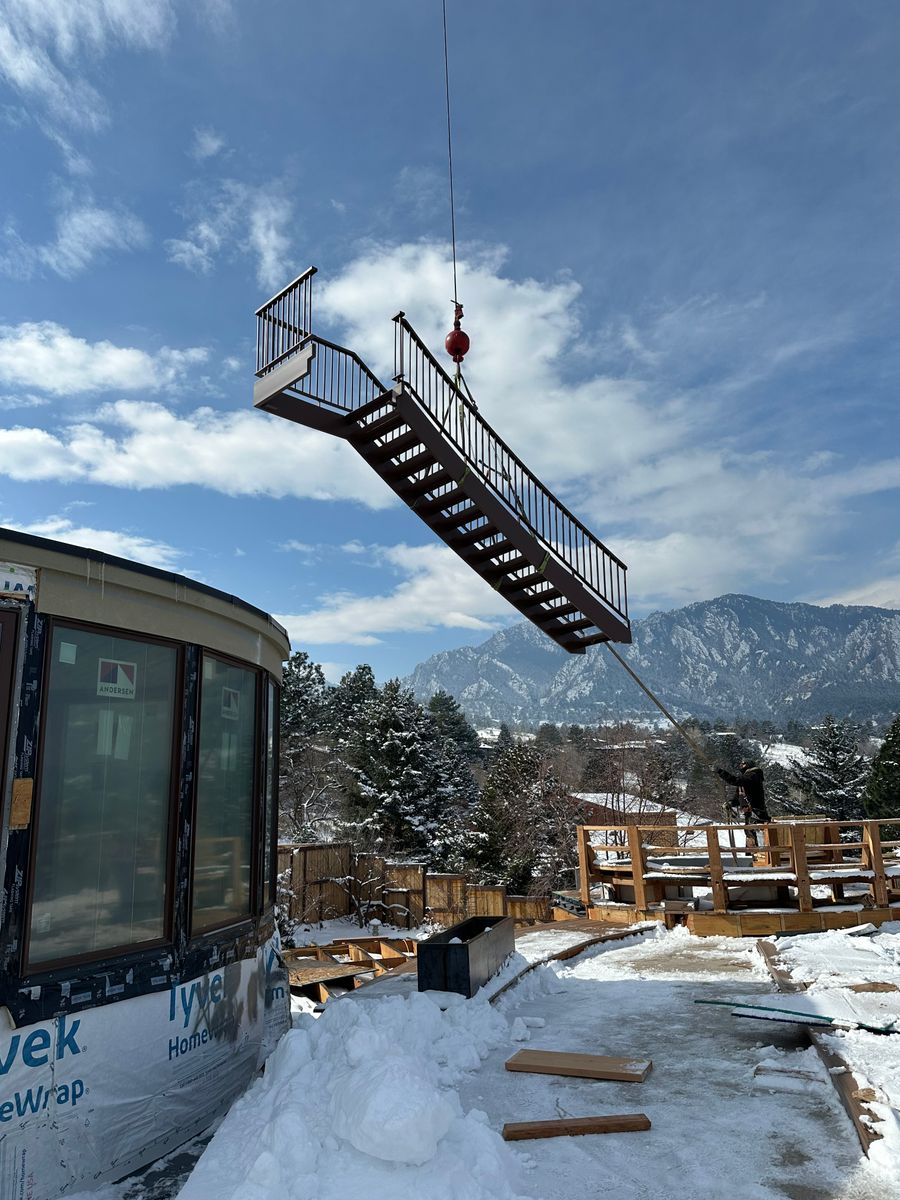Decks and Railings for D & D Builders in Boulder, CO