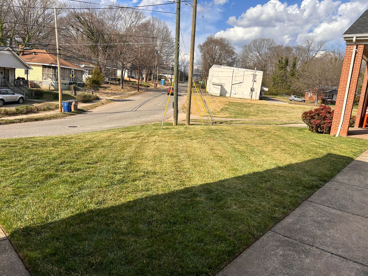 Aeration & Seeding  for Land Legends Landscapes in Kings Mountain, NC