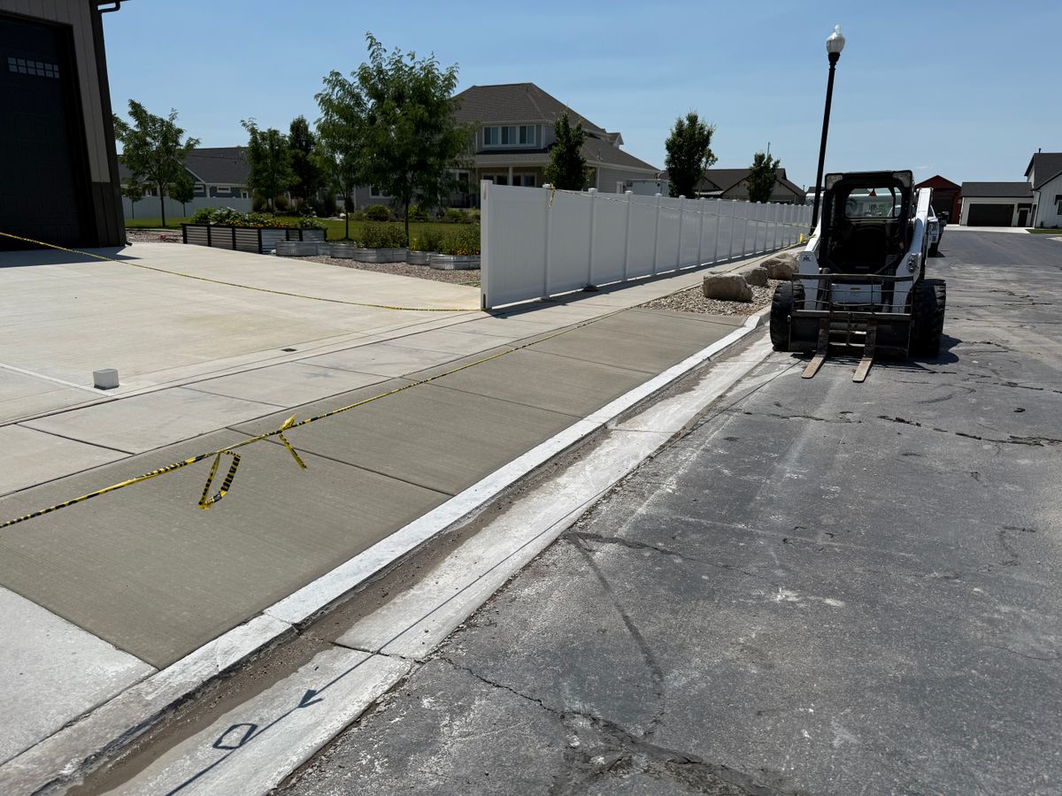 Site Preparation for TNT Concrete and Construction in Roy, UT
