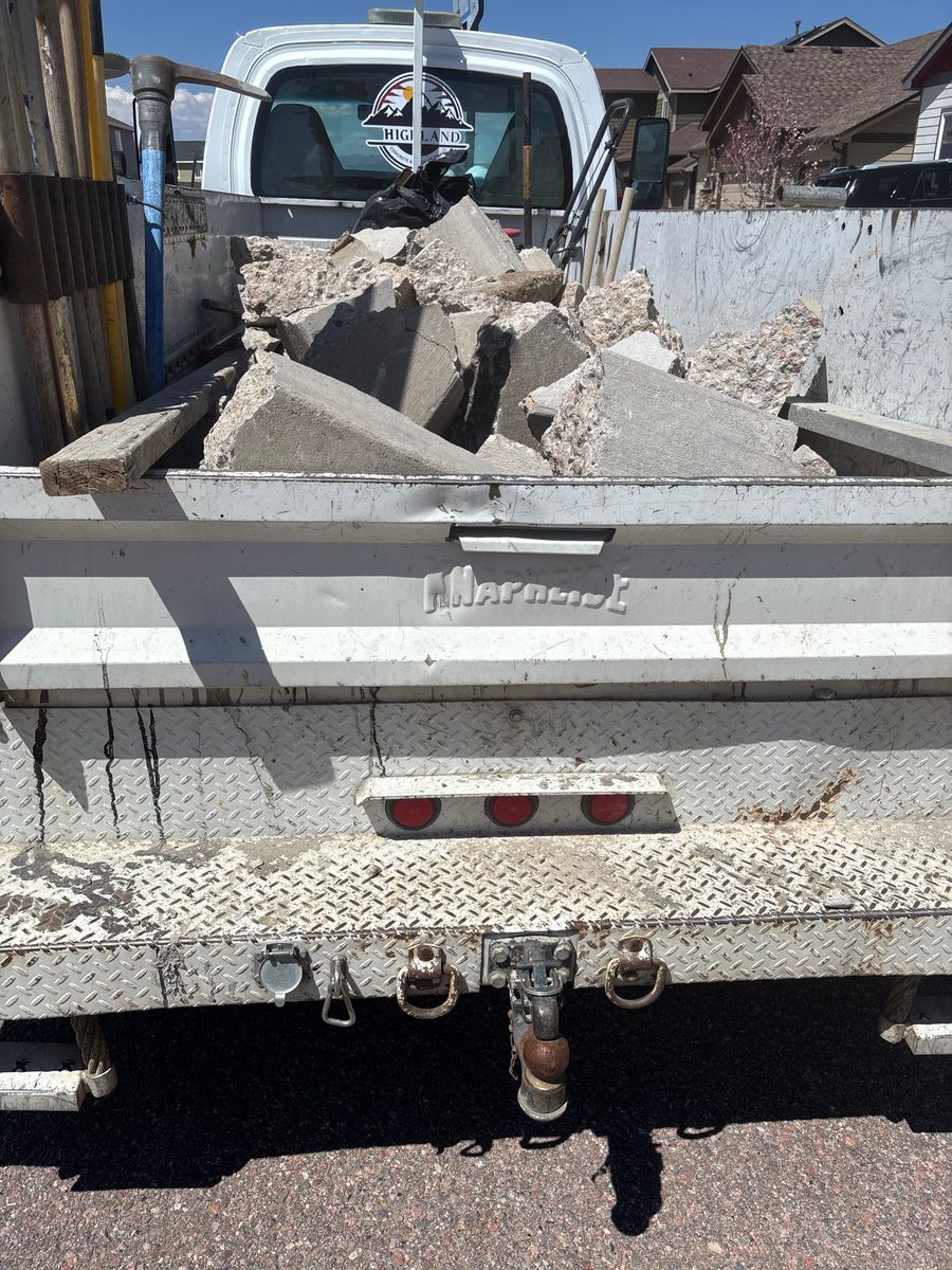 Cutting and Coring for Highland Concrete & Landscaping in Colorado Springs, CO