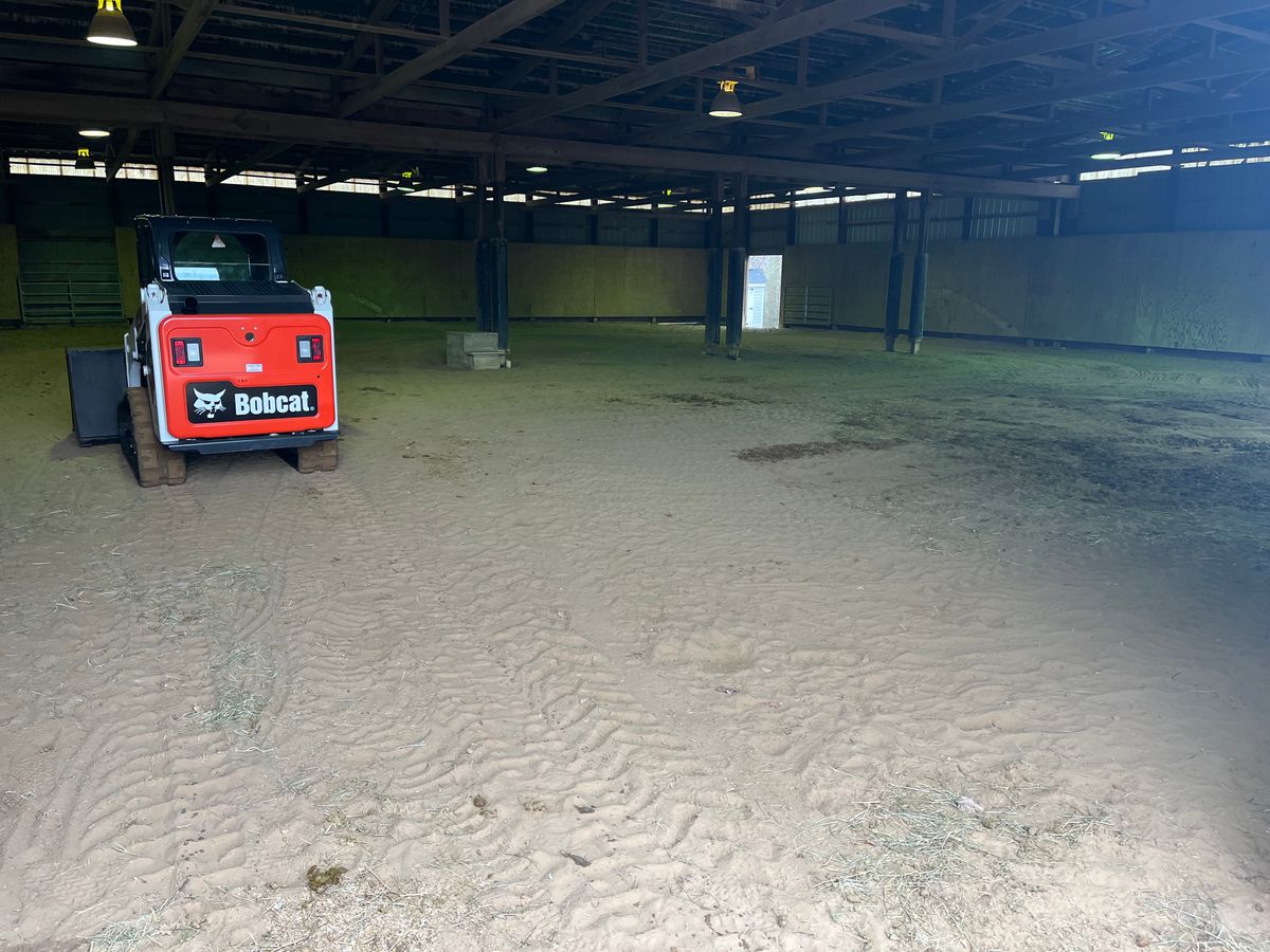 Equestrian services and horse pasture maintenance for Atlas Home Services in Mechanicsville, VA