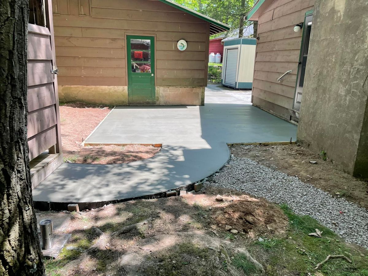 Concrete for R McK Excavating in Lake Ariel, PA