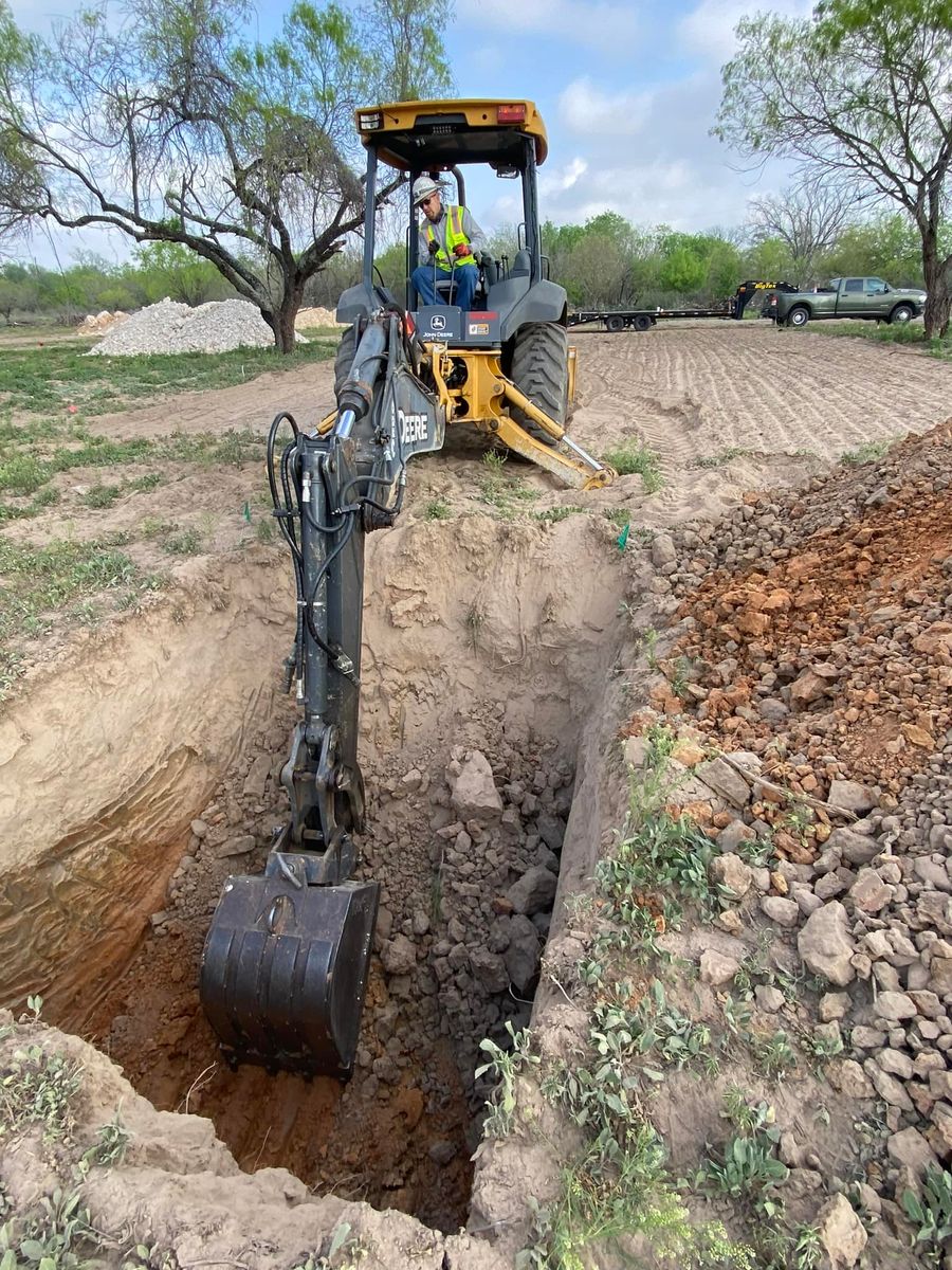 Excavation for KOT Construction LLC  in Lytle, TX