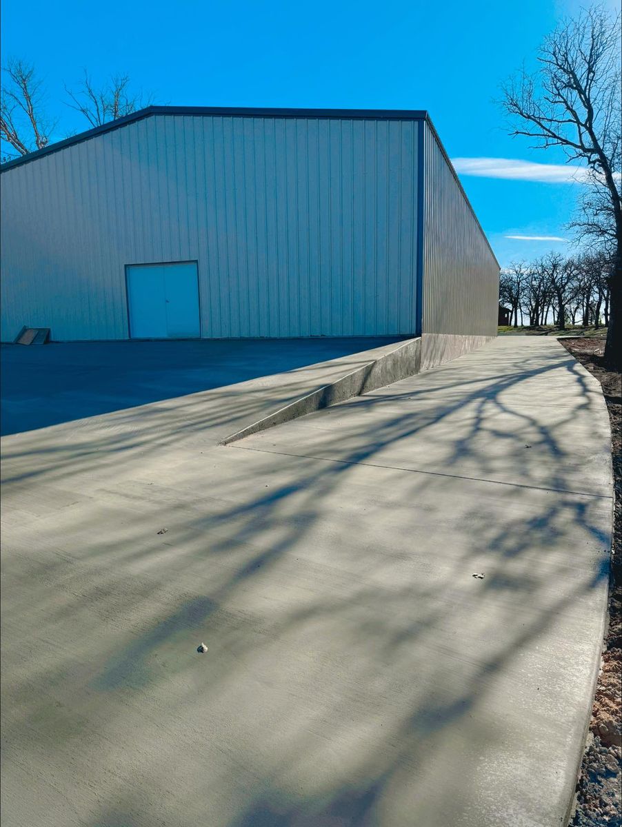 Patios for G2 Custom Concrete in Dallas, TX