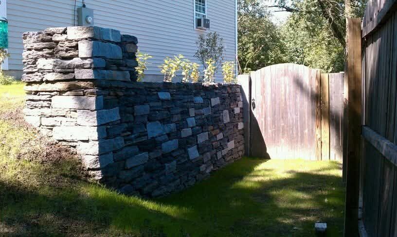 Custom Stonework for Evolution Earthscapes, LLC in Ludlow, MA