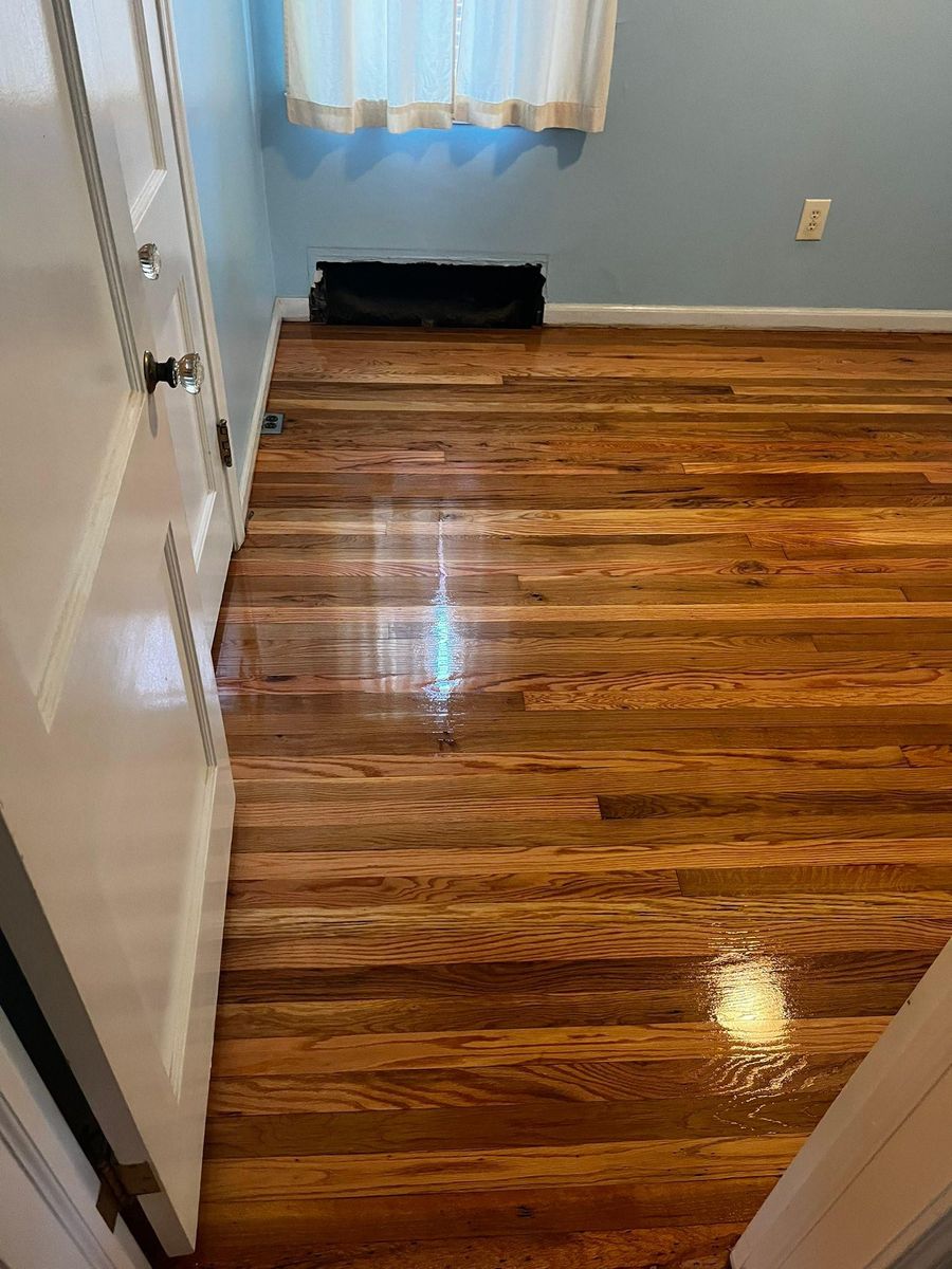  Floor Staining and Refinishing for Kozlowski’s Hardwood Floor Refinishing in Flat Rock, Michigan