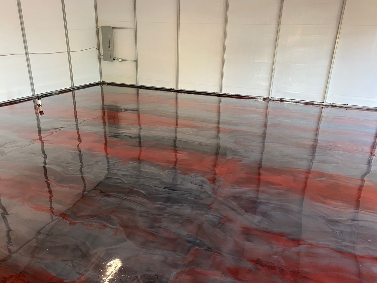 Epoxy Flooring for Five-Four Construction in Gaffney, SC