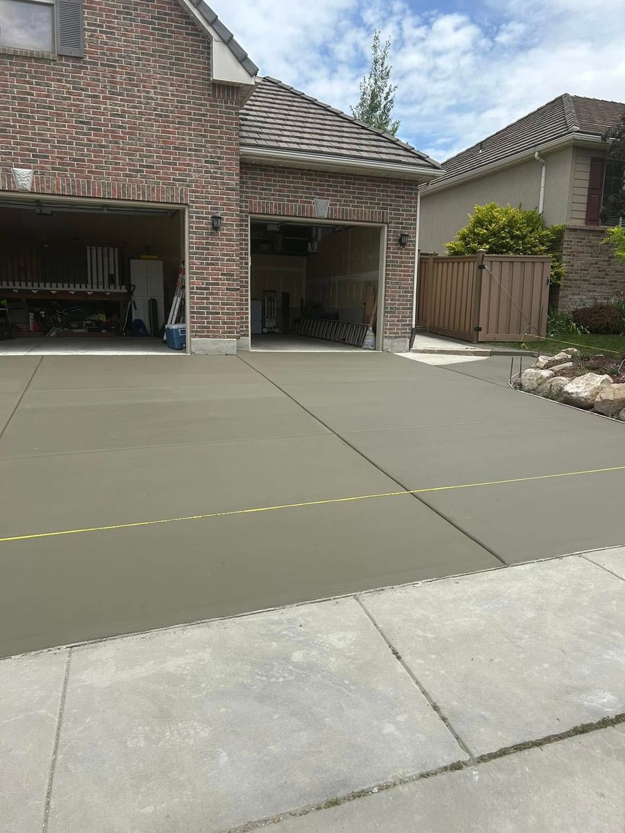 Сoncrete Installation for Hifo Construction in Spanish Fork, UT