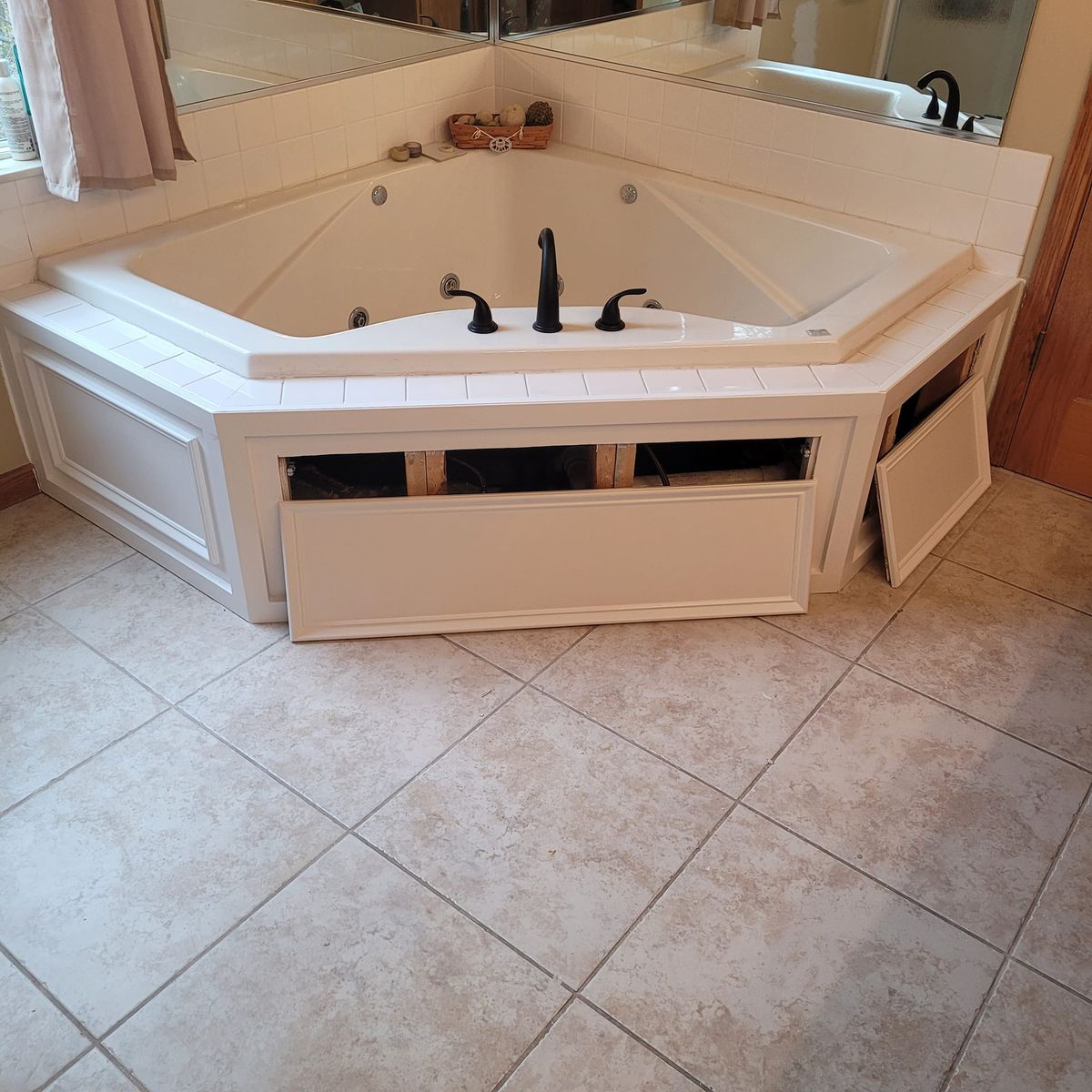Bathroom Tiling for Anderson Painting and More in Lodi, OH