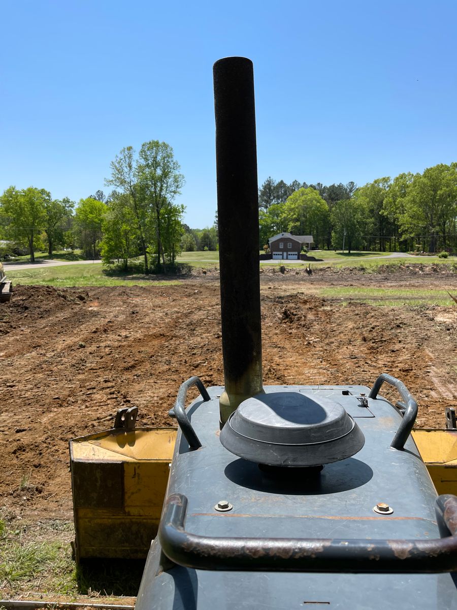 Site Preparation for Maness Trucking & Excavation in Lexington, TN