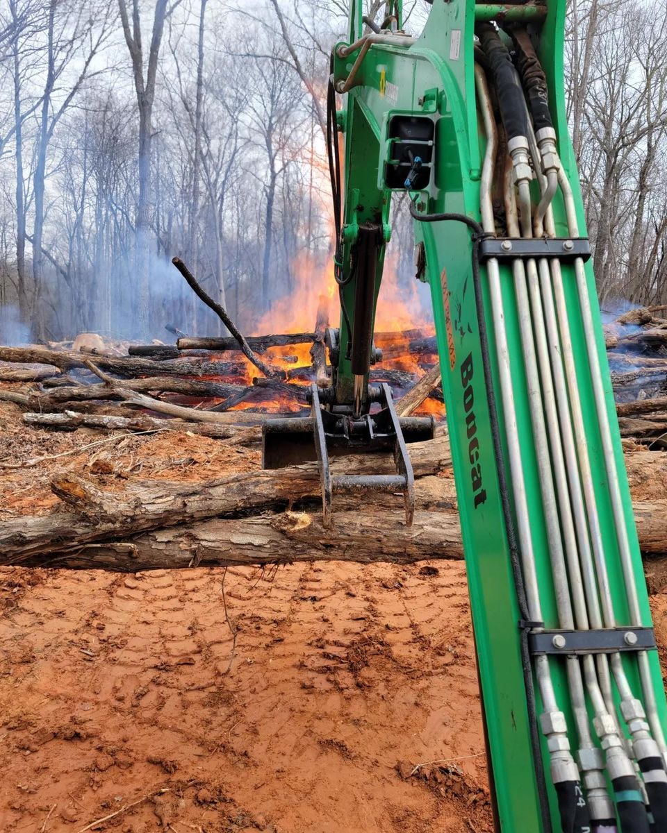 Excavation for Piedmont Lawn and Landscaping in Lexington, NC