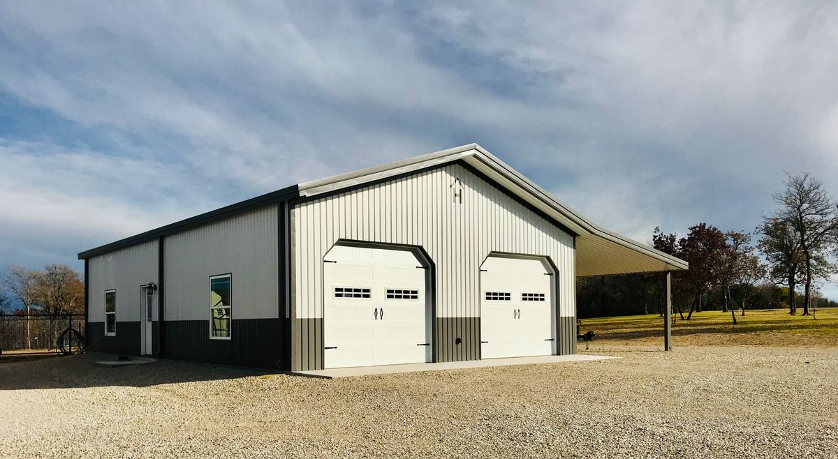 Barns, Shops and Other Buildings for Herrmann Construction in Stephenville,  Texas