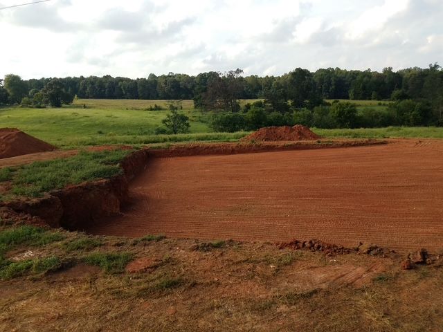 Foundation Excavation for Barnes Backhoe & Grading in Taylorsville, NC