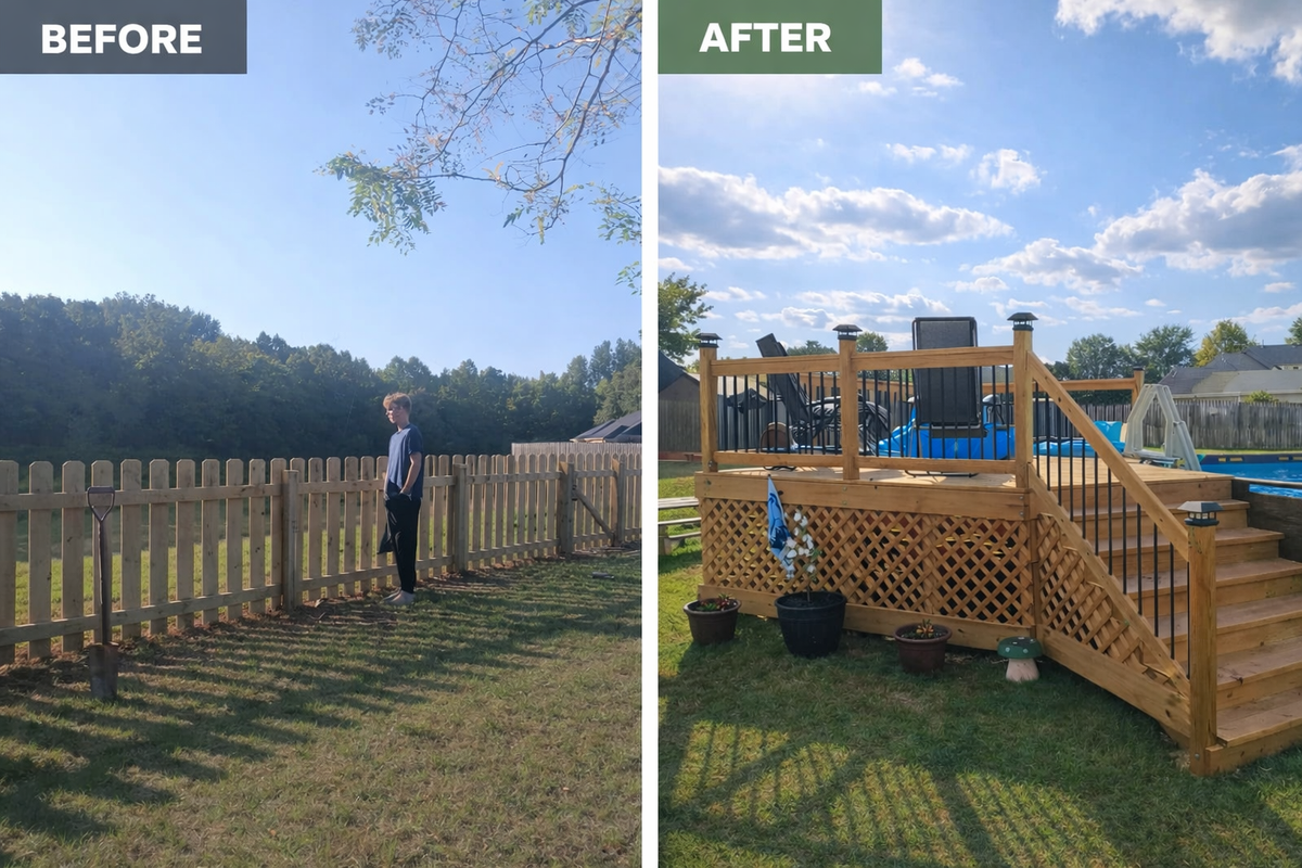 Deck & Patio Installation for Bomar Construction  in Olive Branch, MS