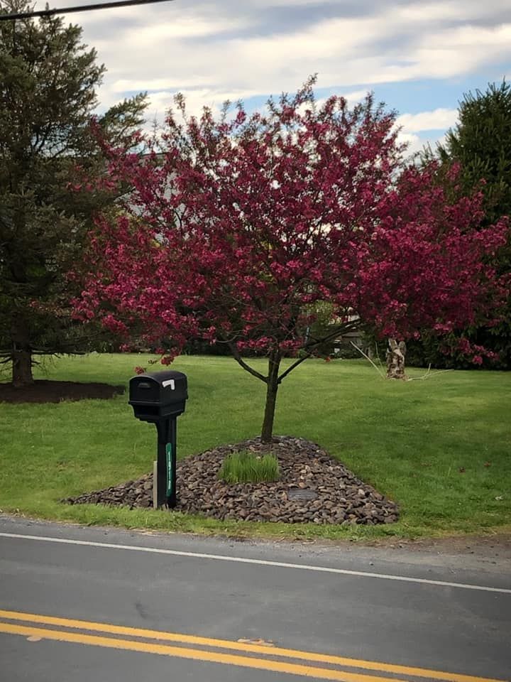 Mulch Installation for Jonathan A. Henne Property Services. in Hamburg, PA