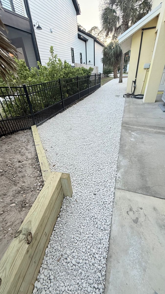Hardscape Installation for Santos Landscape in Waycross, GA