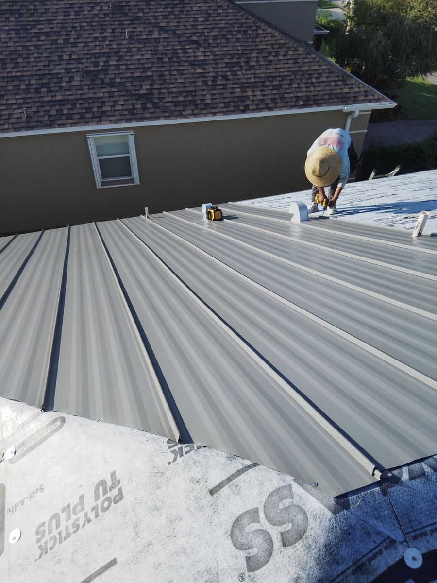 Metal Roofing for MLG Roofing LLC in Melbourne, FL