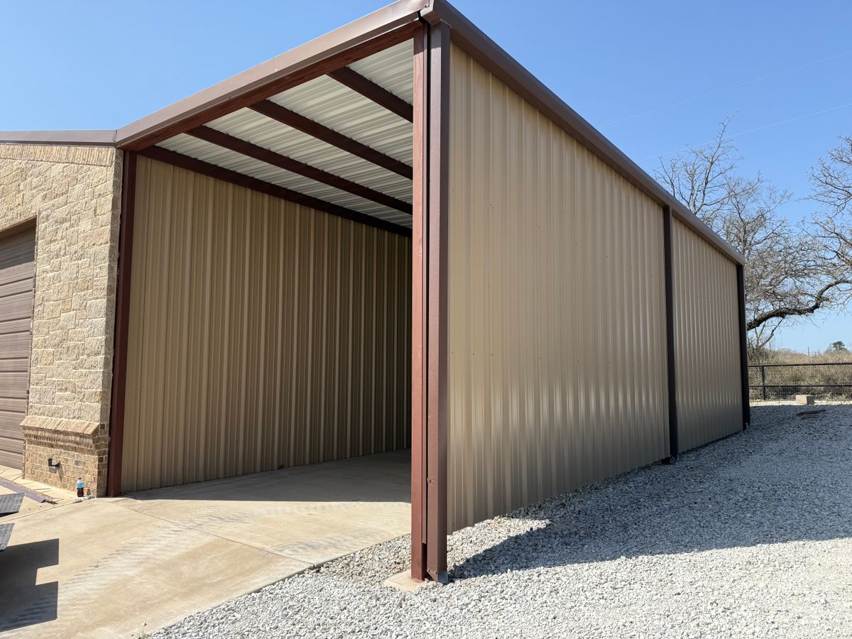 Metal Building Welding and Fabricating for BCS Metal Construction LLC in Springtown, TX