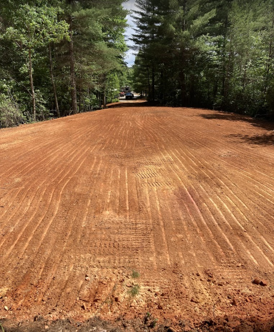 Land Clearing for Gibson Grade Works in Towns County, GA