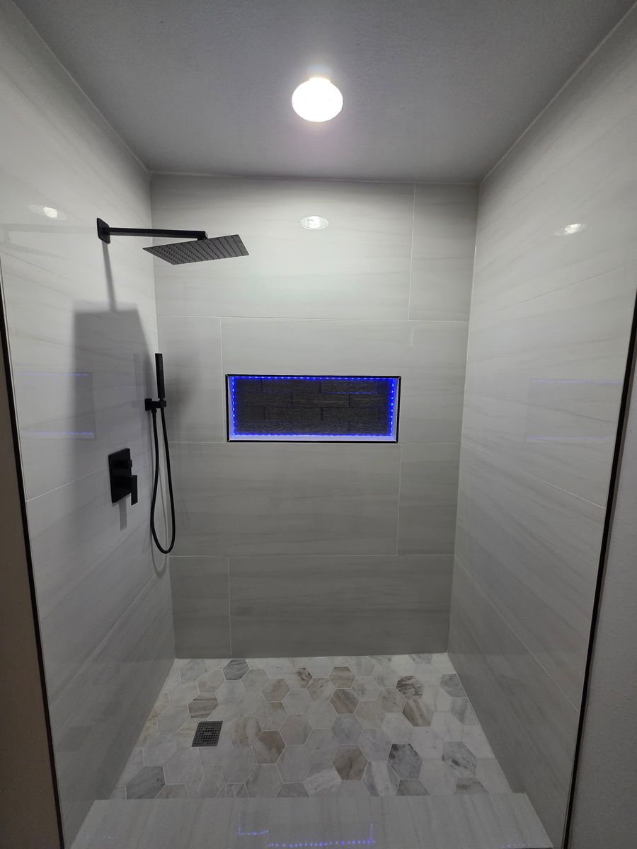 Bathroom Renovation for BDR Innovations in El Paso, TX